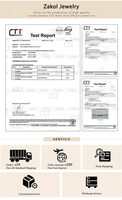 ZAKOL White Teardrop Pearl Dangle Earrings for Women Shiny Cubic Zirconia Earring Bridal Wedding Jewelry Valentine's Day Gift