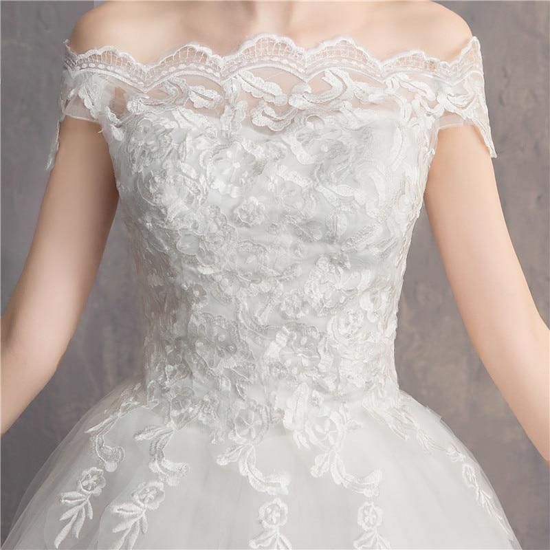 Sexy Off The Shoulder Lace Wedding Dress