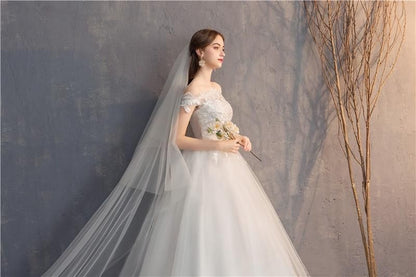 Sexy Off The Shoulder Lace Wedding Dress