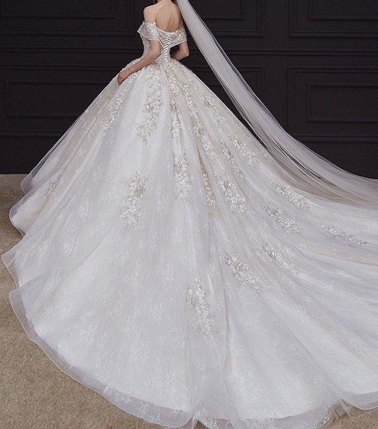 Luxury Sexy Wedding Dress Sweetheart Bridal Gown